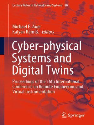 cover image of Cyber-physical Systems and Digital Twins